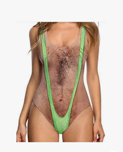 Funny swimsuit for woman